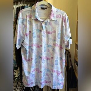 Sunday Swagger Pineapple Polo